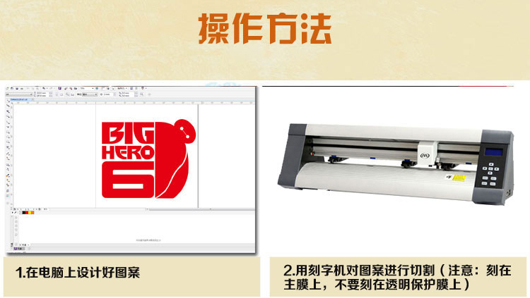 熱轉(zhuǎn)印刻字膜怎么用？只需五個操作步驟